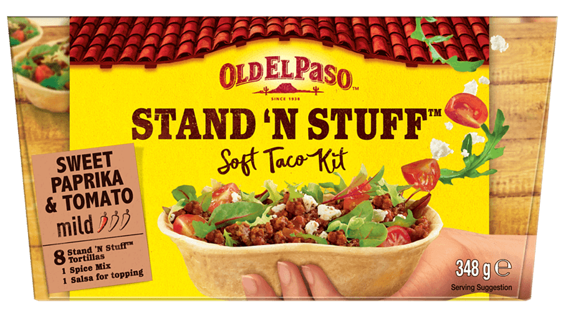 Stand N Stuff Soft Taco Kit Old El Paso Au 6468